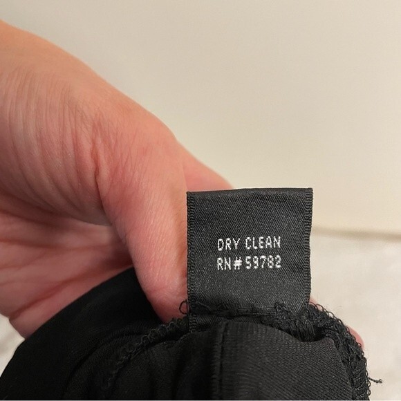 Adrianna Papell Sheath Dress Cowl Neck Drapey Shoulder New Black White Size 6 - Picture 8 of 11